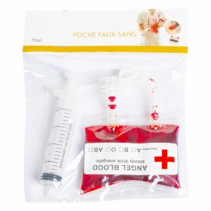 Suero Con Sangre Falsa Para Disfráz DENVER 9 X 9 Cm