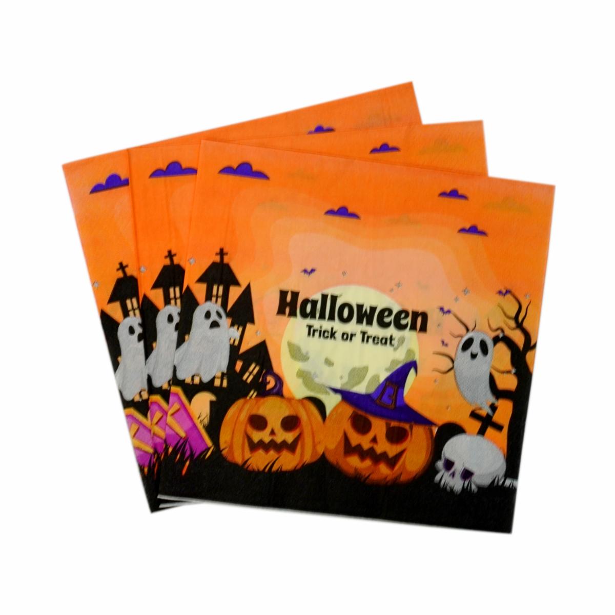 Servilleta Halloween IMPORTADORA CUMPLEAÑOS X 20 Uds