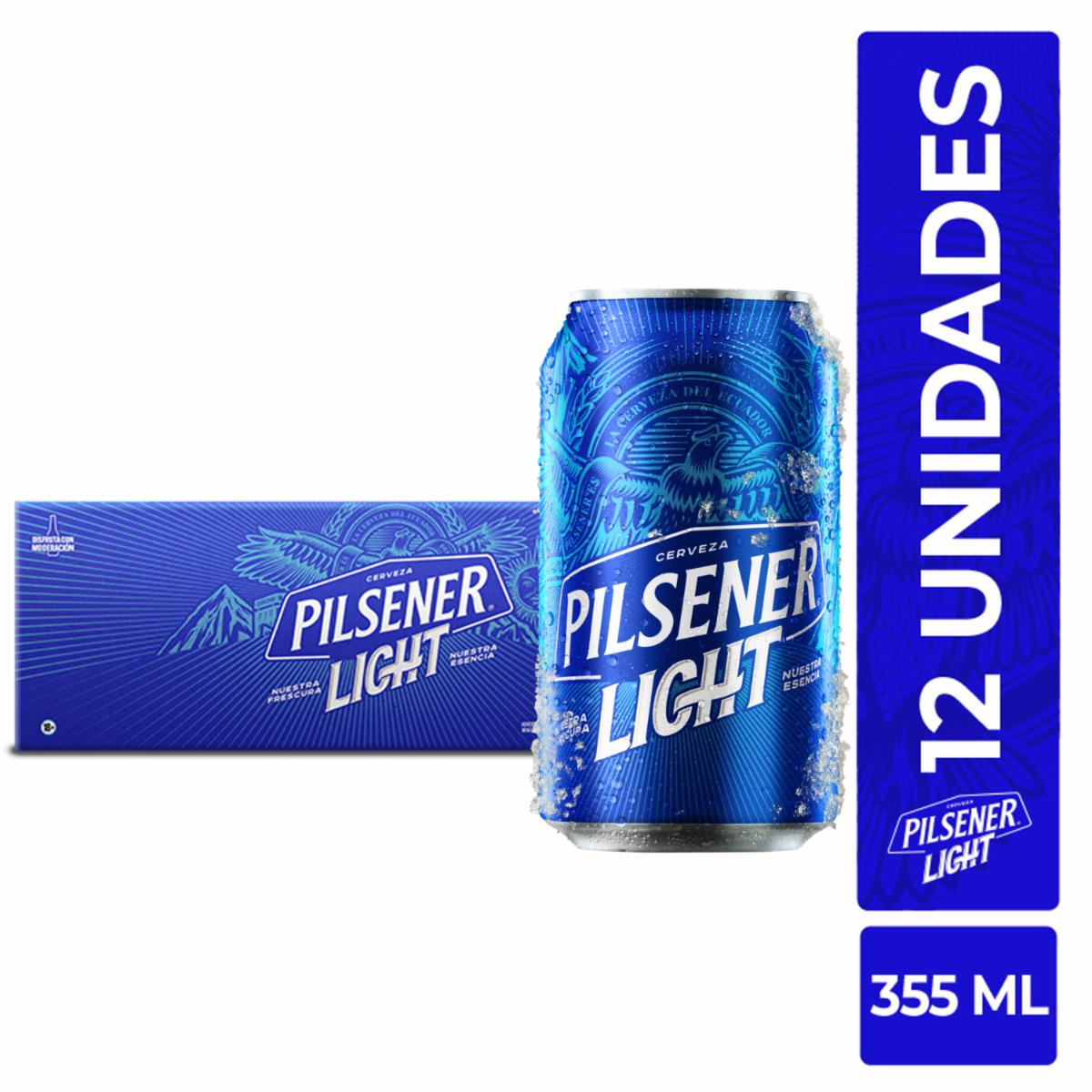 Cerveza Light PILSENER 12 X 355 ML