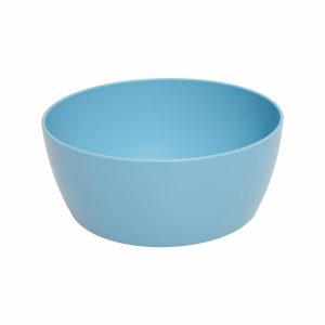 Plato Hondo De Fibra Vegetal Celeste FREE HOME 15 Cm