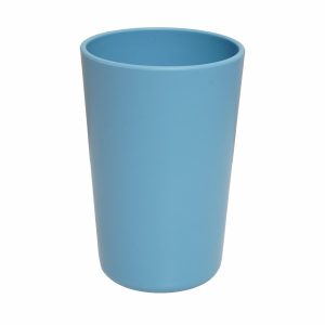 Vaso De Fibra Vegetal 7.6 Cm Mediano Celeste FREE HOME 7.6 Cm
