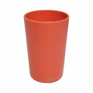 Vaso De Fibra Vegetal 7.6 Cm Mediano Coral FREE HOME 7.6 Cm