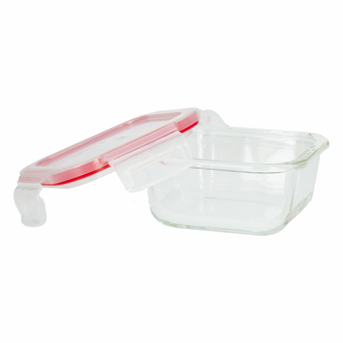 Refractario Hermético Con Válvula Rojo Claro FREE HOME Rectangular - Image 2