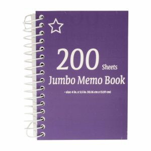 Libreta Jumbo WAHFAY 200 Hojas