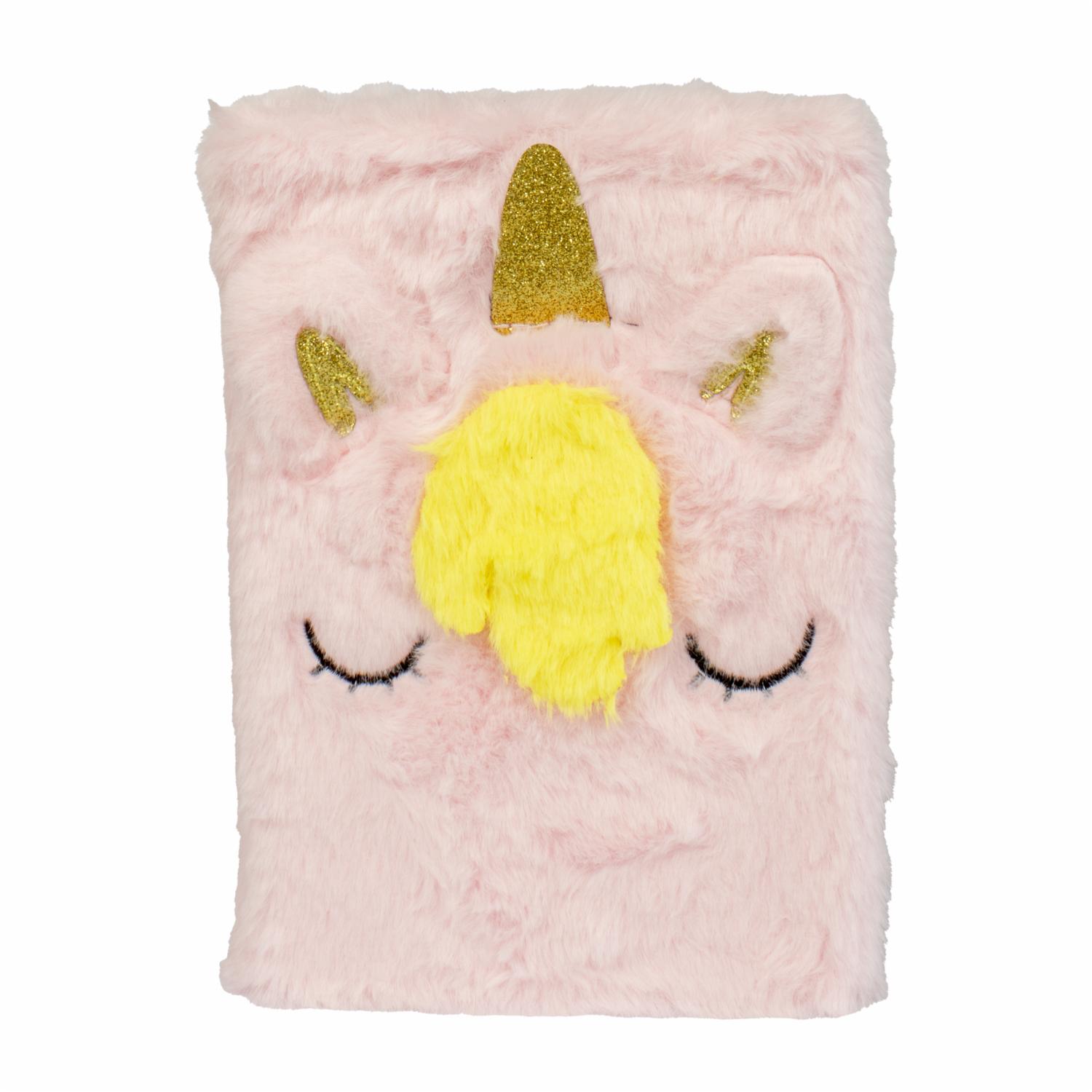 Libreta Diseño Unicornio Felpa WAHFAY Unidad