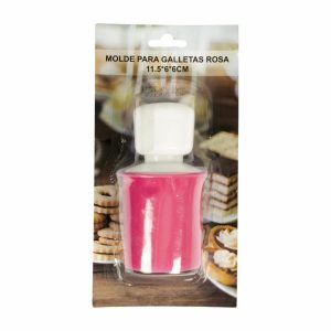 Molde Para Galletas Rosa WAHFAY 5*6*6 CM