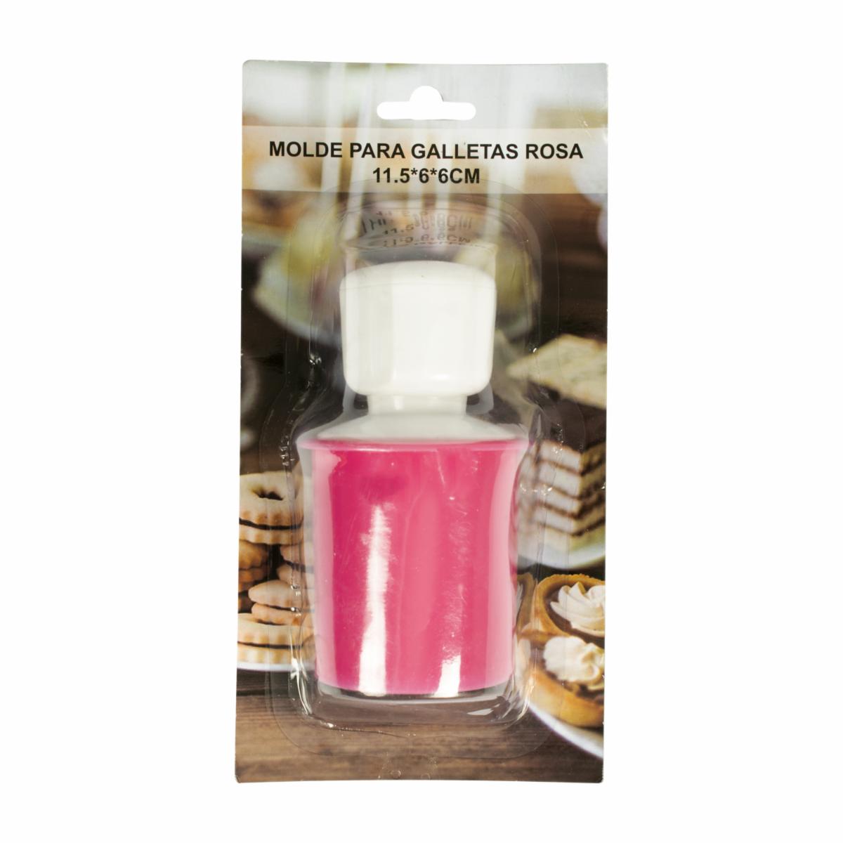 Molde Para Galletas Rosa WAHFAY 5*6*6 CM