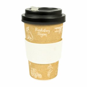 Vaso Plástico Con Tapa  Para Café 350 Ml WAHFAY HF4003030231