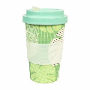 Vaso Plástico Con Tapa De Colores 350 Ml WAHFAY HF4003030232