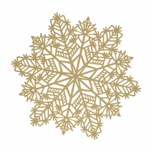 Individual Copo De Nieve Dorado JOY Unidad
