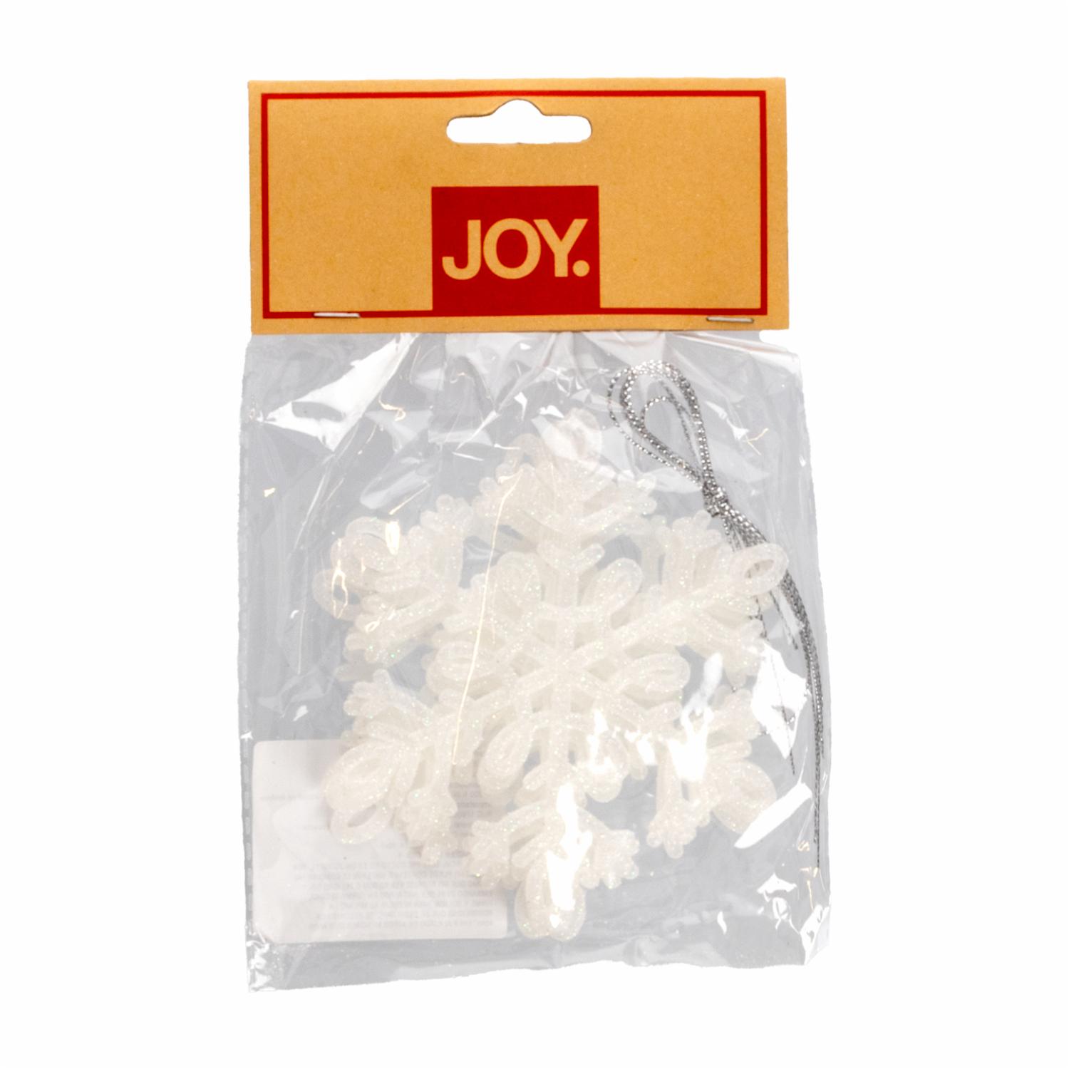 Set Copo De Nieve Decorativo JOY Unidad