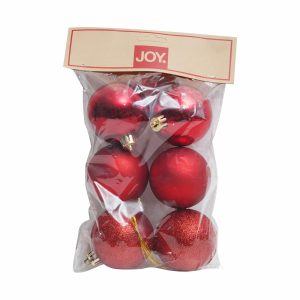 Bombillos Color Rojo Set JOY X 6 Piezas