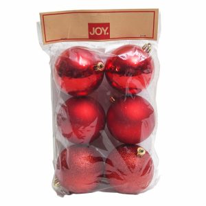 Bombillos Color Rojo Set JOY X 6 Piezas