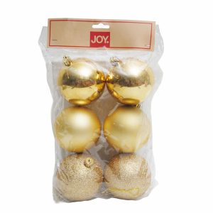 Bombillos Color Dorado Set JOY X 6 Piezas