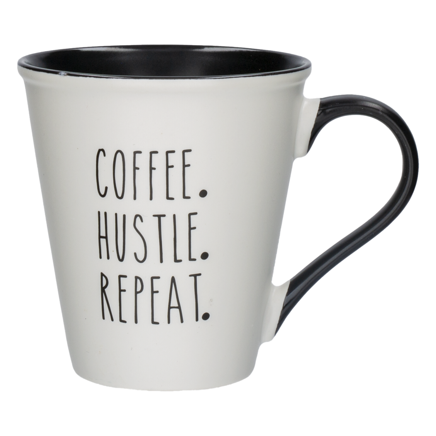 Jarro Diseño Coffee Interno Negro Y Mostaza FREE HOME 1 Pieza