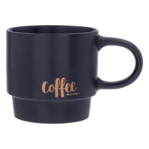 Jarro Diseño Coffee Negro Y Rojo Apilable FREE HOME 1 Pieza