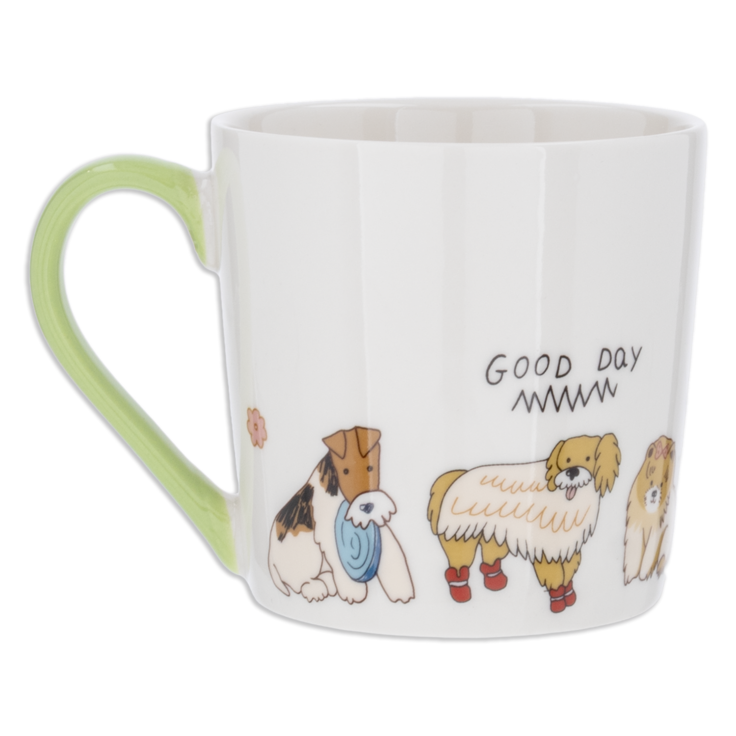 Jarro Diseño Perros FREE HOME 1 Pieza