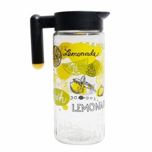 Jarra De Vidrio Para Limonada HEREVIN Negro