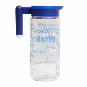 Jarra De Vidrio Para Agua HEREVIN Azul