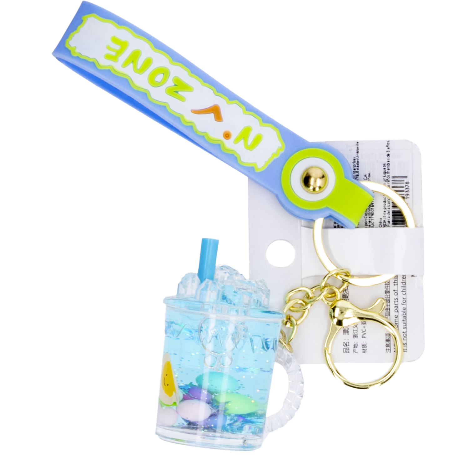 Llavero Decorativo Bebida De Verano SUPER K Mediano