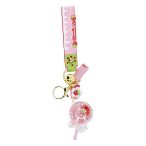 Llavero Decorativo Fresa Caramelo SÚPER K