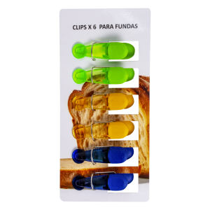 Clips Para Cerrar Fundas Set WAHFAY X 6 Uds