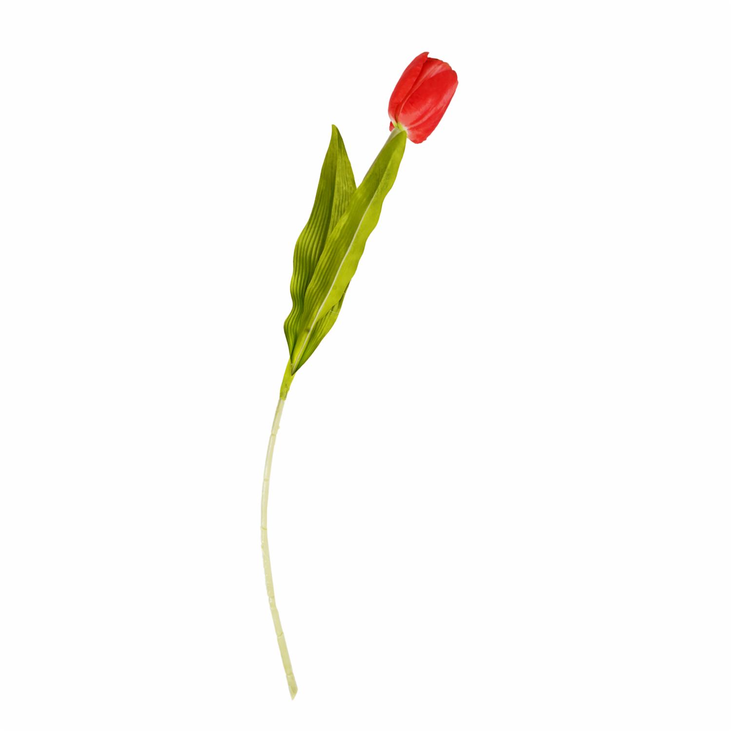 Flor Artificial Tulipán Rojo FREE HOME 1 Pieza