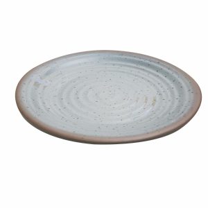 Plato Tendido Beige Borde Café FREE HOME 26.5 Cm