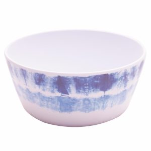 Plato Hondo Marmoleado Azul FREE HOME 15 Cm