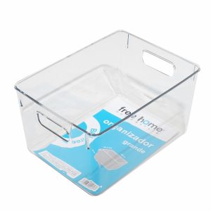 Organizador Rectangular Transparente FREE HOME Grande