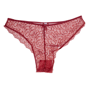Bikini Encaje Punto Cereza SÚPER K