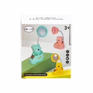 Lámpara Escolar Diseño Osito Con Sacapuntas KOOME Pequeña