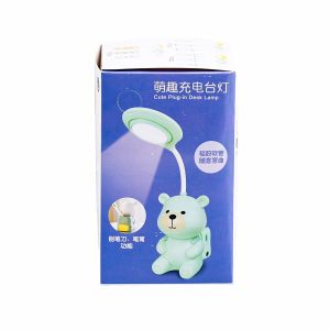 Lampara Escolar Led Con Sacapuntas Diseño Conejo KOOME Pequeña
