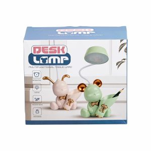 Lampara  Escolar Diseño Mascota Con Porta Bolígrafo KOOME 2 En 1