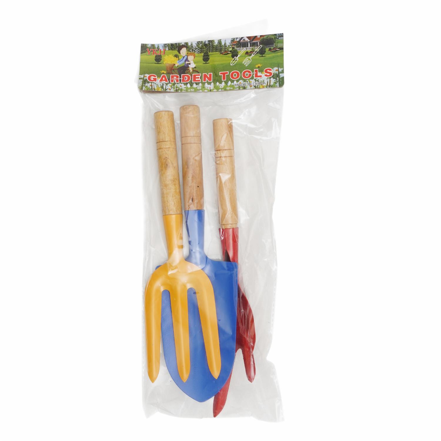 Set Herraminetas Para Jardin Rasrillo Trinche Y Pala LIYUAN 3 Piezas
