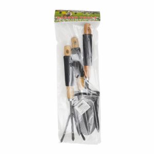 Set Herraminetas Para Jardin Rasrillo Trinche Y Pala LIYUAN 3 Piezas