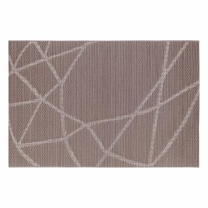 Individual Lineas Cruzadas Gris FREE HOME 45X30 CM