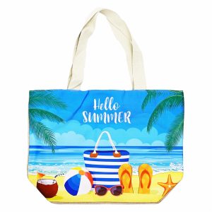 Bolso De Playa Estampada SÚPER K