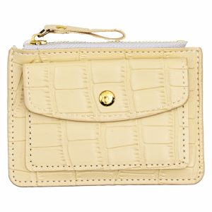 Monedero Tarjetas Textura PULSE Beige