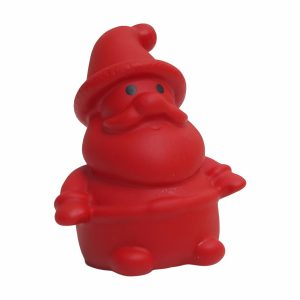 Adorno Navideño Santa Claus Rojo Con Luz Led HE WEI 1 Pieza