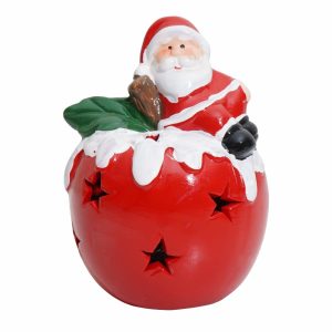 Adorno Navideño Esfera Noel Navidad KOOME Con Batería