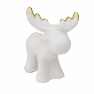 Adorno Navideño Reno Blanco KOOME 1 Pieza