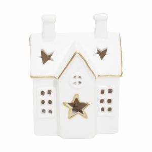 Adorno Navideño Casa Blanca Navidad Surtido KOOME Con Batería