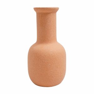 Florero Decorativo Terracota Punta Angosta Larga SHUNDA 1 Pieza