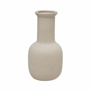 Florero Decorativo Taupe Punta Angosta SHUNDA 1 Pieza
