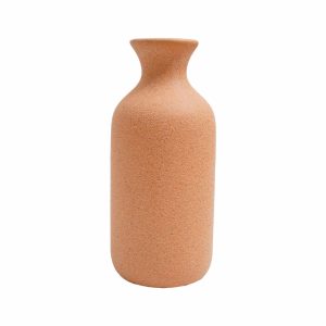 Florero Decorativo Terracota Punta Angosta Corta SHUNDA 1 Pieza