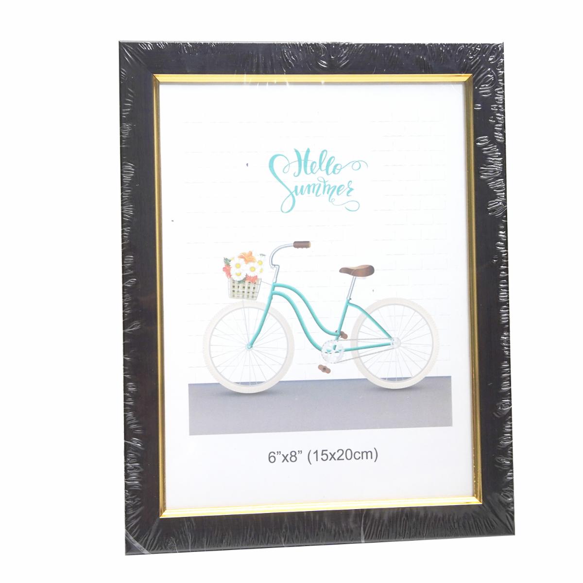Porta Retrato Café Con Dorado XINKAI 6X8″
