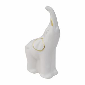 Adorno Decorativo Set Elefante Blanco KOOME Grande