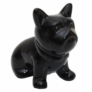 Adorno Decorativo Perro Parado Negro KOOME