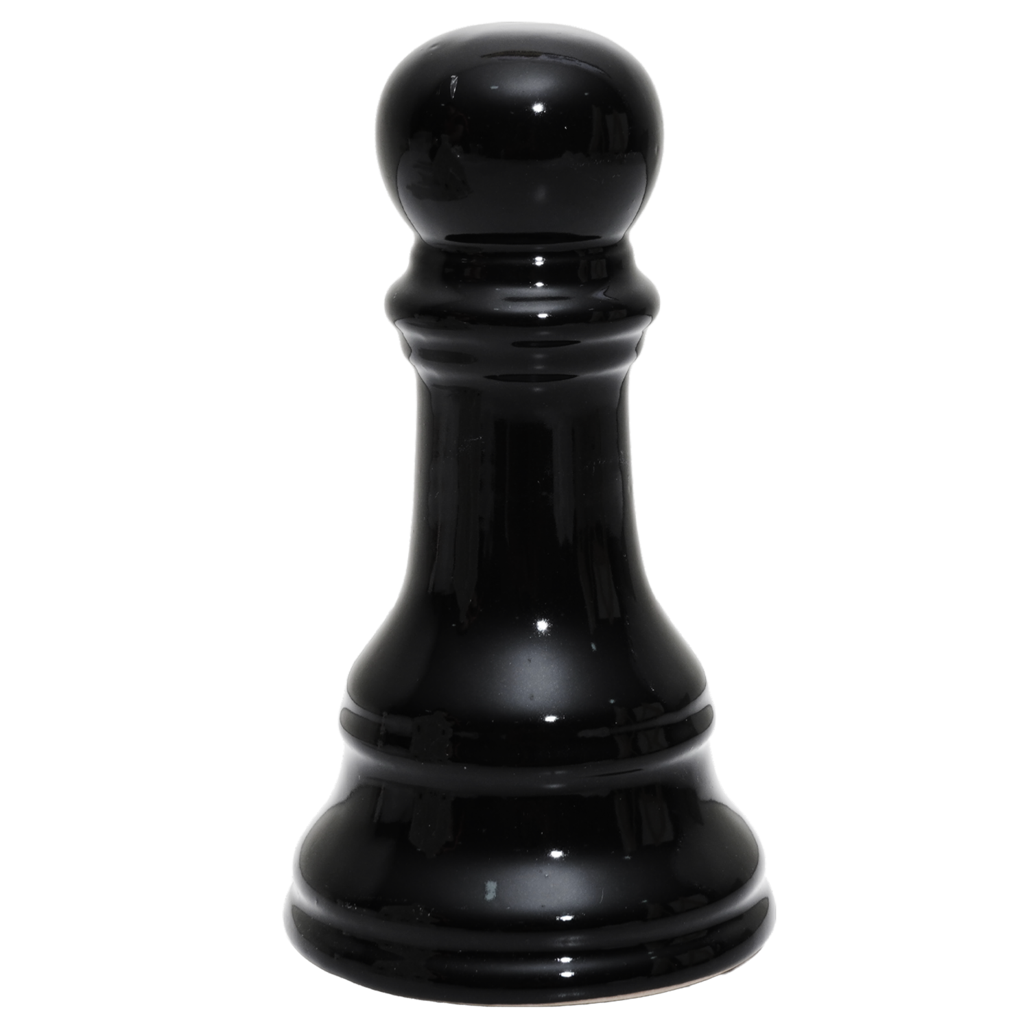 Adorno Decorativo Ajedrez Peón Negro KOOME